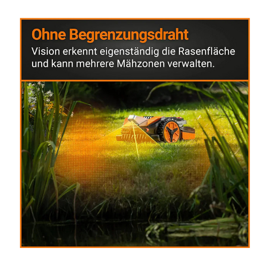 WORX Landroid Vision M600 WR206E – Mähroboter ohne Begrenzungskabel